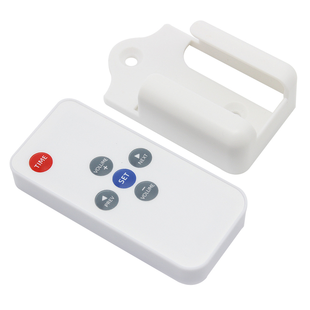 AAA Battery Powered Customize 6 Keys IR Remote Control for TV Radio Projectors DVD Audio Video Player