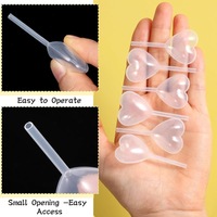 Embouts de micropipette jetables en PE transparent pour usage en laboratoire et décorations de fêtes avec garantie de 3 ans