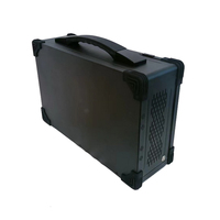 Casing Komputer Industri Portabel 15,6 Inci, Sasis Notebook Kelas Medis, Layar LVDS, Diperkuat, Aplikasi Server Rak 3U Atx