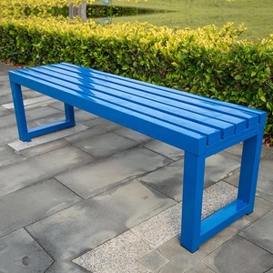 Banco de <span class=keywords><strong>metal</strong></span>, muebles de exterior, salón de lujo, jardín, banco de parque, sillas - Product Image 4
