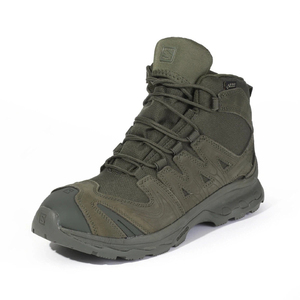 Solomon Style Mittelhohe Taktische Stiefel in Wüstengrün mit Mesh-Obermaterial, Wasserdicht, Thermisch Isoliert, Rutschfester Gummisohle und Reißverschluss für Offroad-Wanderungen - Product Image 2