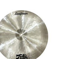 Handmade Bronze Cymbals Sunflower Series 16" 18" China Cymbal for Percussion Instruments