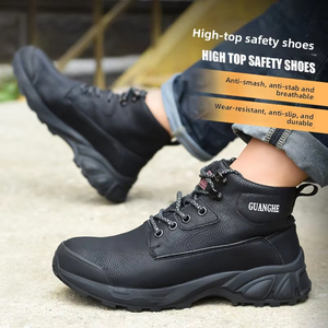 Scarpe Antinfortunistiche da Uomo con Puntale in Acciaio Allargato, Impermeabili, Antiscivolo, Leggere, per Edilizia e Industria, Ideali per l'Inverno - Product Image 6