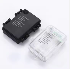 3xAA Soporte de batería impermeable 4 celdas Caja de batería Caja de almacenamiento de batería de plástico - Product Image 6