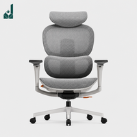 Igrow Alpha Mesh Ergonomischer Stuhl mit Aluminiumlegierungsrahmen und Gleitfuß für Home Office & E-Sports