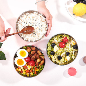 Eco-Friendly Stainless Steel Mixing <b>Bowls</b> Colorful <b>Metal</b> <b>Bowls</b> for Kids Food Grade Home Lovely Children Rice Soup <b>Bowl</b> Gift - Product Image 5