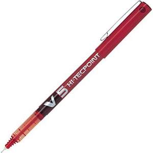 PILOT - Bolígrafo Roller V5 HI-TECPOINT Rojo - Product Image 1