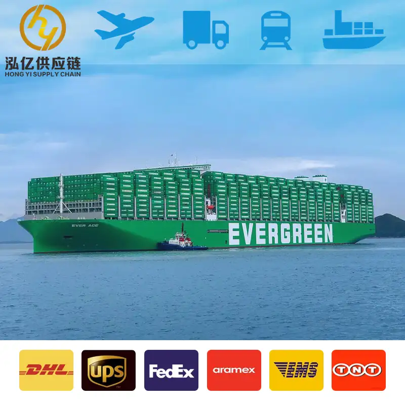 HONGYING Ocean Shipping Container 40FT/40HQ con China Top Sea Shipping spedizioniere in EURO UK Canada Dubai USA