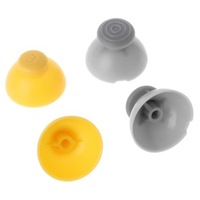 Pour manette GameCube : Grips durables pour joysticks, boutons de remplacement pour manettes analogiques, capuchons en forme de champignon
