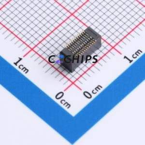 GT-B0403FSV39-24B1101 Board-to-Board & Backplane Connector SMD,P=0.4mm Connector 24P 0.4mm Vertical Mount 2 - Product Image 2