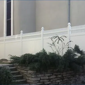 可持续庭院围栏，带轻型太阳能前院围栏，4英尺狗围栏