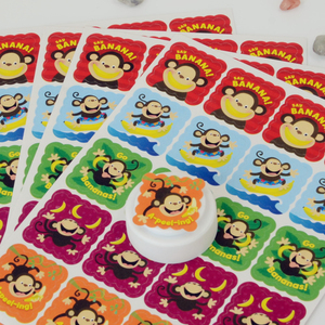 Thơm Reel Sticker Đầu và <span class=keywords><strong>sniff</strong></span> dán giấy tùy chỉnh thiết kế nhãn - Product Image 5