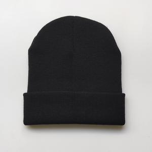 니트 모자 두꺼운 모자 자수 이중층 커프드 콜드 모자 아크릴 스키 모자 - Product Image 2