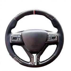 พวงมาลัยคาร์บอนไฟเบอร์คุณภาพสูงสำหรับเปลี่ยนทดแทนสำหรับ Quattroporte Ghibli Levante OE 670044539 ผลิตที่กวางตุ้ง - Product Image 3