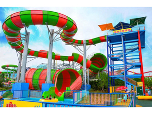 <span class=keywords><strong>Toboganes</strong></span> acuáticos profesionales residenciales grandes de acero de fibra de vidrio de alta calidad para exteriores, parque de atracciones, piscina - Product Image 5