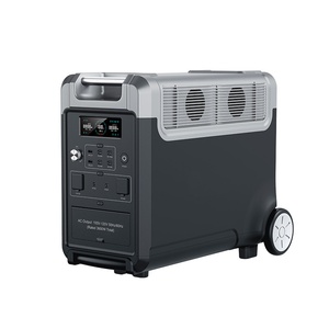 แบตเตอรี่ลิเธียมไอรอนฟอสเฟตทรงกระบอก C40 ขนาด 600W 3840Wh สำหรับจัดเก็บพลังงานกลางแจ้งแบบพกพา พร้อมระบบโซลาร์เซลล์คลื่นไซน์บริสุทธิ์ MPPT - Product Image 2
