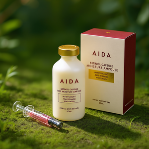 Ampoule hydratante en capsules de rétinol AIDA 50 ml, sérum pour tous types de peaux - Product Image 3