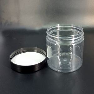 Tarros de Crema Cosmética Transparentes de PVA de 5.50ml-500ml con Tapas Negras para Polvos Sueltos, Cuidado de la Piel y Exfoliante Labial - Product Image 5