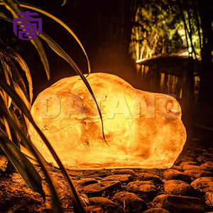 Ip65 <b>Led</b> Glowing Stone Decorative <b>Lights</b> Christmas Festival Motif Illumination Landscape Outdoor Events Streets Holiday - Product Image 6