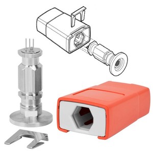 Capteur de pression Edwards ApG100 Xlc, manomètre de vide Kf16, remplacement, acier duplex 2205, méthode de commande électrique - Product Image 2
