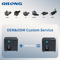 Qilong Portable 1hp 3/4hp Refroidisseur D'eau Wifi App Contrôle Froid Plongeant Filtre Engrenage Moteur Pompe-Glace Bain Machine Eau