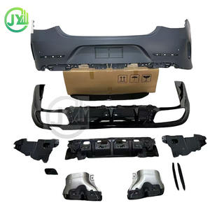 Pour mercedes-benz CLS 257 mise à niveau <span class=keywords><strong>AMG</strong></span> <span class=keywords><strong>GT</strong></span> 63 support de tuyau d'échappement de pare-chocs avant et arrière - Product Image 4