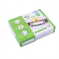 Kit électronique pour expériences de circuits, coffret cadeau anglais, jouet éducatif