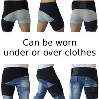 Manchon de compression pour les cuisses et les jambes, orthèse enveloppante pour le bras, pour le soulagement de la douleur sciatique