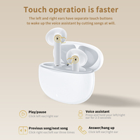 Écouteurs sans fil W2, casques de jeu stéréo avec indicateur de batterie LED, chipset JL, étanches, design intra-auriculaire