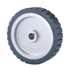 High Load 5 Zoll 8 Zoll Werkzeug Auto Rollen Vollrad PU Eisen Gummi Kunststoff Hochwertige Rollen für Autos und Werkzeuge - Product Image 5