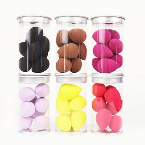 8 Esponjas de Maquillaje Mini en Forma de Gota de Agua, Desechables, para Base, Corrector, Herramienta de Belleza para Maquillaje de Ojos, Uso en Seco/Húmedo - Product Image 2