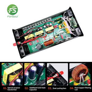 <span class=keywords><strong>Convertidor</strong></span> Solar Fonsoul <span class=keywords><strong>de</strong></span> 3500W, Onda Sinusoidal Pura, DC 12V 24V a 110V 60Hz, Alta Eficiencia, Inversor <span class=keywords><strong>para</strong></span> Auto y Hogar - Product Image 5