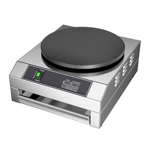 Machine à crêpes électrique professionnelle en fonte de 40 cm pour restaurants et usage domestique, design arrondi pour snacks - Product Image 2