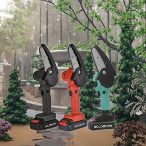 6 Zoll Mini Akku-Kettensäge für den Außenbereich, kabellose elektrische Gartensäge zum Beschneiden von Holz, Säbelsäge, Mehrzweck - Product Image 4