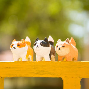 Giocattoli per Bambini a Forma di Cucciolo, Cartone Animato Fatto a Mano, Carini e alla Moda, Statuette Ornamentali Trendy - Product Image 2