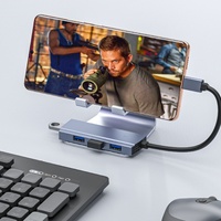 Hub USB-C vers 4 ports USB 3.0 pour Mac Pro, iMac, iPad Pro, Chromebook, Pixelbook, Steam