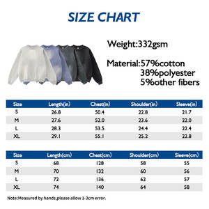 เสื้อสเวตเตอร์ของผู้ชายผ้าบาติกผ้าฝ้ายคอตตอน100% 332น้ำหนักมาก GSM French Terry - Product Image 6