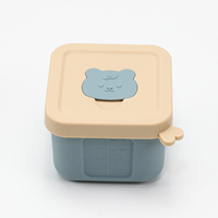 Boîte de conservation hermétique en silicone de qualité alimentaire, bol frais portable, boîte à lunch, récipient hermétique