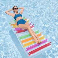 Flotteurs gonflables sur mesure épaissis et pliables pour parcs aquatiques, transats gonflables adaptés aux loisirs en piscine extérieure