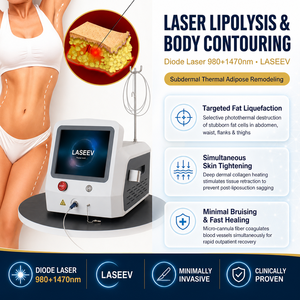 Equipo de Liposucción Endoláser de 980nm+1470nm para Adelgazamiento y Eliminación de Grasa, Máquina de Liposucción Vaser - Product Image 1