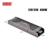 Alimentation électrique pour bande LED double 12V 100W, fonction de gradation à pleine puissance, démarrage progressif avec protection multiple, garantie de 3 ans