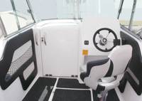 23 pieds Mini Petit Bateau de Luxe Yacht Loisirs Bateaux de Vitesse pour 7 Personnes Bateau de Pêche en Fibre de Verre à Vendre