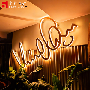 Letrero Luminoso LED 3D <span class=keywords><strong>para</strong></span> Exteriores con Retroiluminación de Neón <span class=keywords><strong>para</strong></span> Publicidad Comercial, Tiras LED <span class=keywords><strong>para</strong></span> Hoteles, Bares y Negocios - Product Image 1