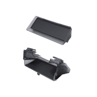 Boîte de rangement rétractable de luxe pour écran Tesla 3/Y, organiseur ETC, plateau caché, accessoires intérieurs de voiture, compartiment de rangement en plastique