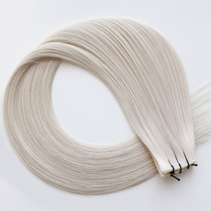 Extensions de cheveux Remy Genius Weft 10A bruts, non coupés, coupables, teintes sur mesure, qualité salon - Product Image 2