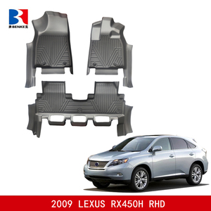 wholesale Factory Custom 5D TPE <b>Rubber</b> Eco-friendly Waterproof Anti Slip 5D Car <b>Floor</b> Mats 3 Pieces for Lexus RX450H RHD 2009 - Product Image 5