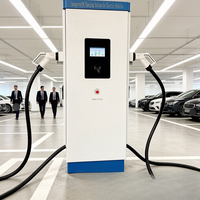 Nueva Estación de Carga Comercial para Vehículos Eléctricos 120kW CCS2 Gun OCPP 1.6J, Solución de Estacionamiento para Flotas con Conector Dual Independiente Jinghu TA-DC-FD