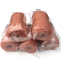 Rouleau de filet tissé sur mesure en fil de cuivre 6m x 10cm pour la protection des plantes, anti-escargots, rats, rongeurs et limaces