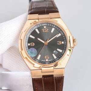 Montres de luxe haut de gamme pour hommes, étanches, avec phase de lune, calendrier perpétuel, cadran à aiguilles, en acier inoxydable - Product Image 2