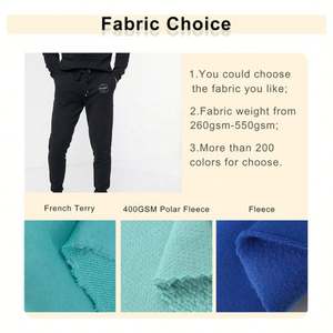 Conjunto de chándal deportivo con logotipo personalizado para gimnasio, chándal informal de invierno, ropa de calle deportiva, Conjunto de sudadera con estampado de transferencia de calor - Product Image 2